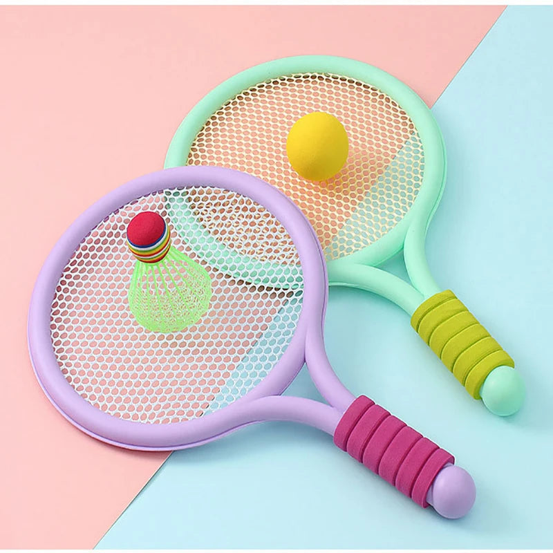 Kinder-Badminton-Set – Outdoor-Sportspielzeug für Kinder von 3 bis 12 Jahren