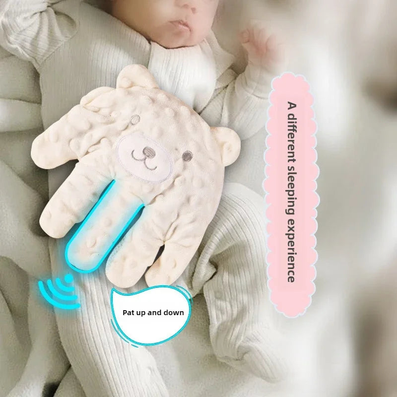 Baby Einschlafkissen mit Klopf-Funktion – Beruhigungskissen für Kleinkinder ab 1 Jahr