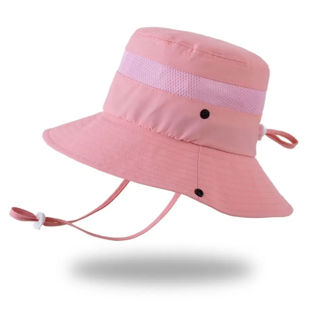 Kinder-Sonnenhut mit Trillerpfeife – Verstellbarer Bucket Hat für Kinder von 3–10 Jahren