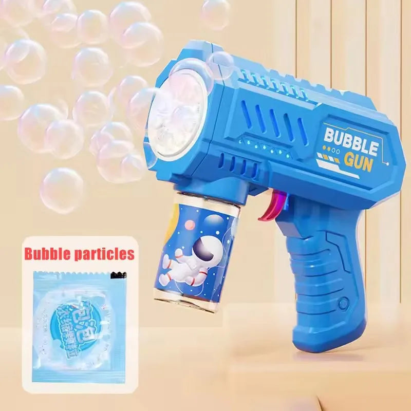 Automatische Seifenblasen-Rakete – Elektrische Seifenblasenmaschine für Kinder ab 3 Jahre