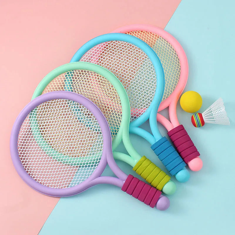 Kinder-Badminton-Set – Outdoor-Sportspielzeug für Kinder von 3 bis 12 Jahren