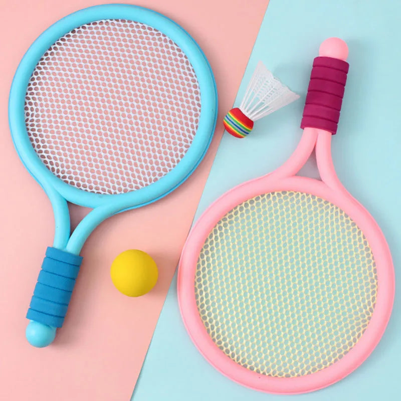 Kinder-Badminton-Set – Outdoor-Sportspielzeug für Kinder von 3 bis 12 Jahren