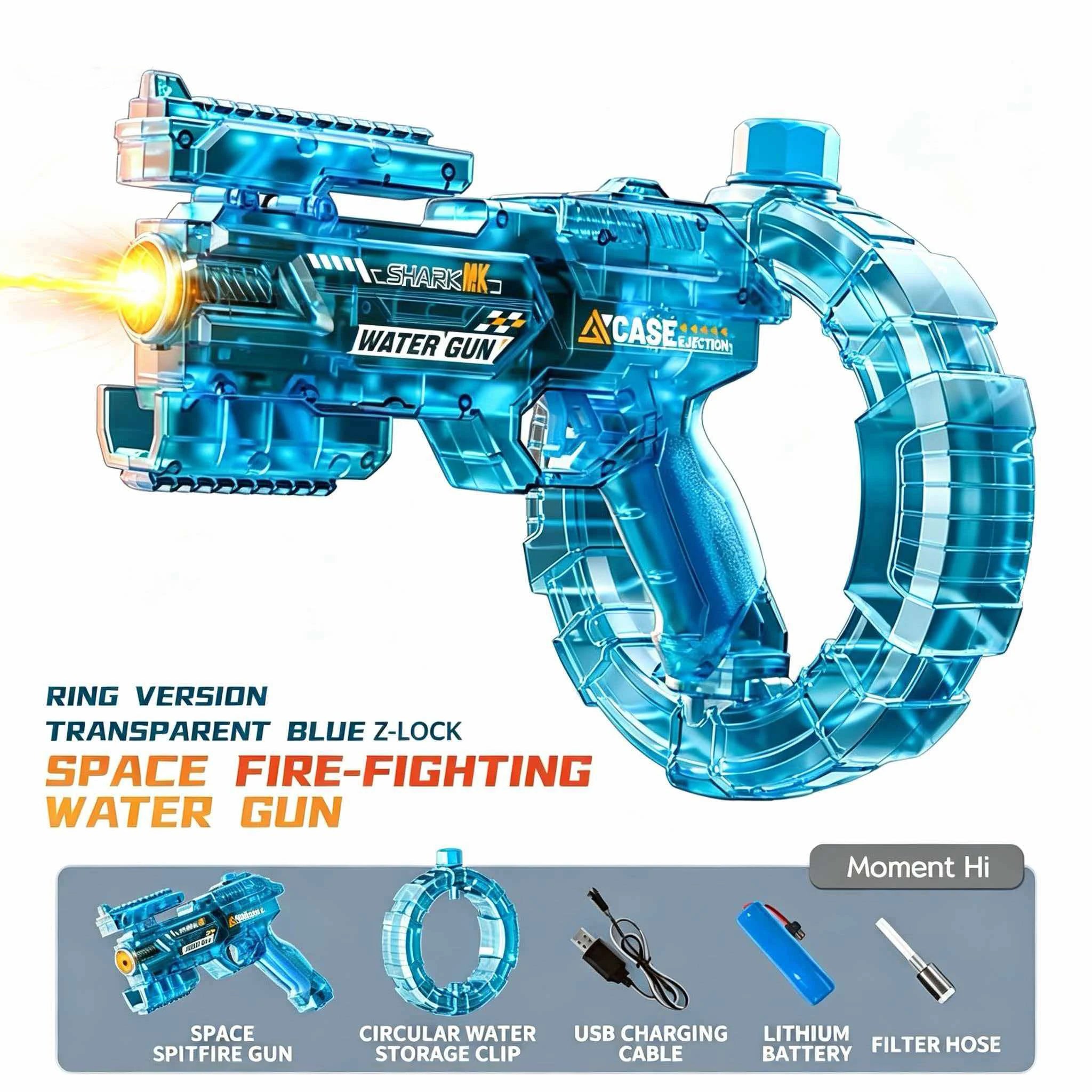 Elektrische Wasserpistole für Kinder – Wiederaufladbare automatische Wasserpistole für Outdoor-Spaß ab 15,90€