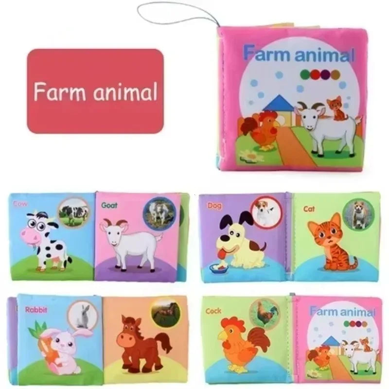 Montessori Busy Book – Lernbuch & Reisespielzeug für Kinder ab 3 Jahren