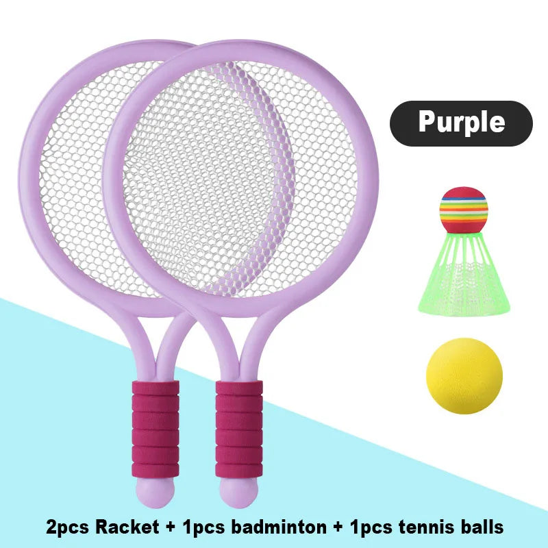 Kinder-Badminton-Set – Outdoor-Sportspielzeug für Kinder von 3 bis 12 Jahren