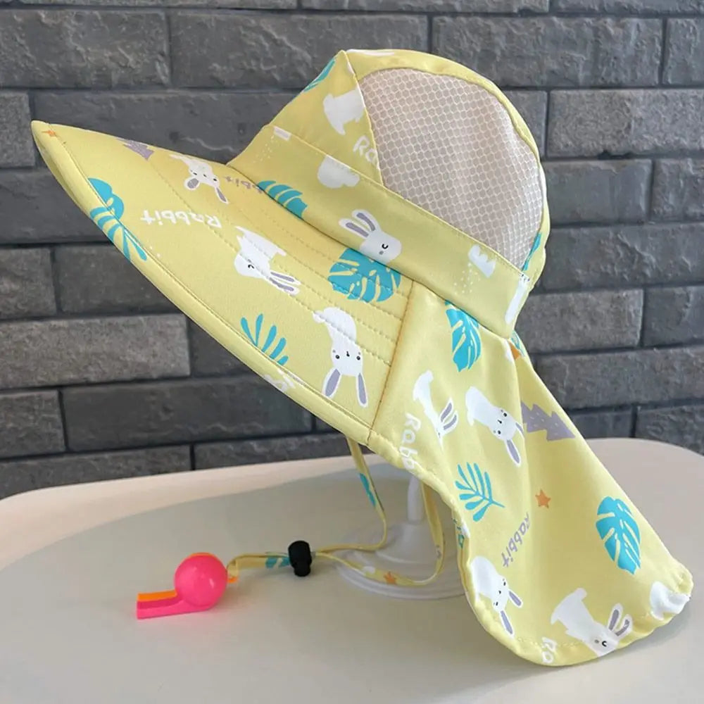 Kinder-Sonnenhut mit Trillerpfeife – Verstellbarer Bucket Hat für Kinder von 3–10 Jahren