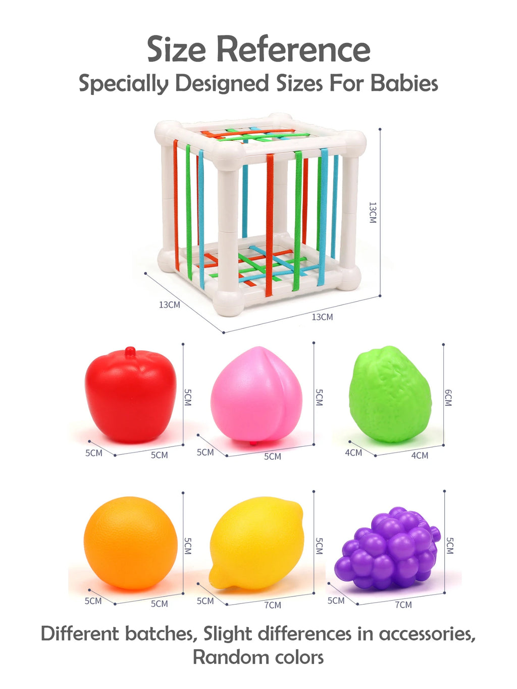Geometrisches Steckspiel – Lernspielzeug zum Sortieren & Stapeln für Kinder ab 1 Jahr